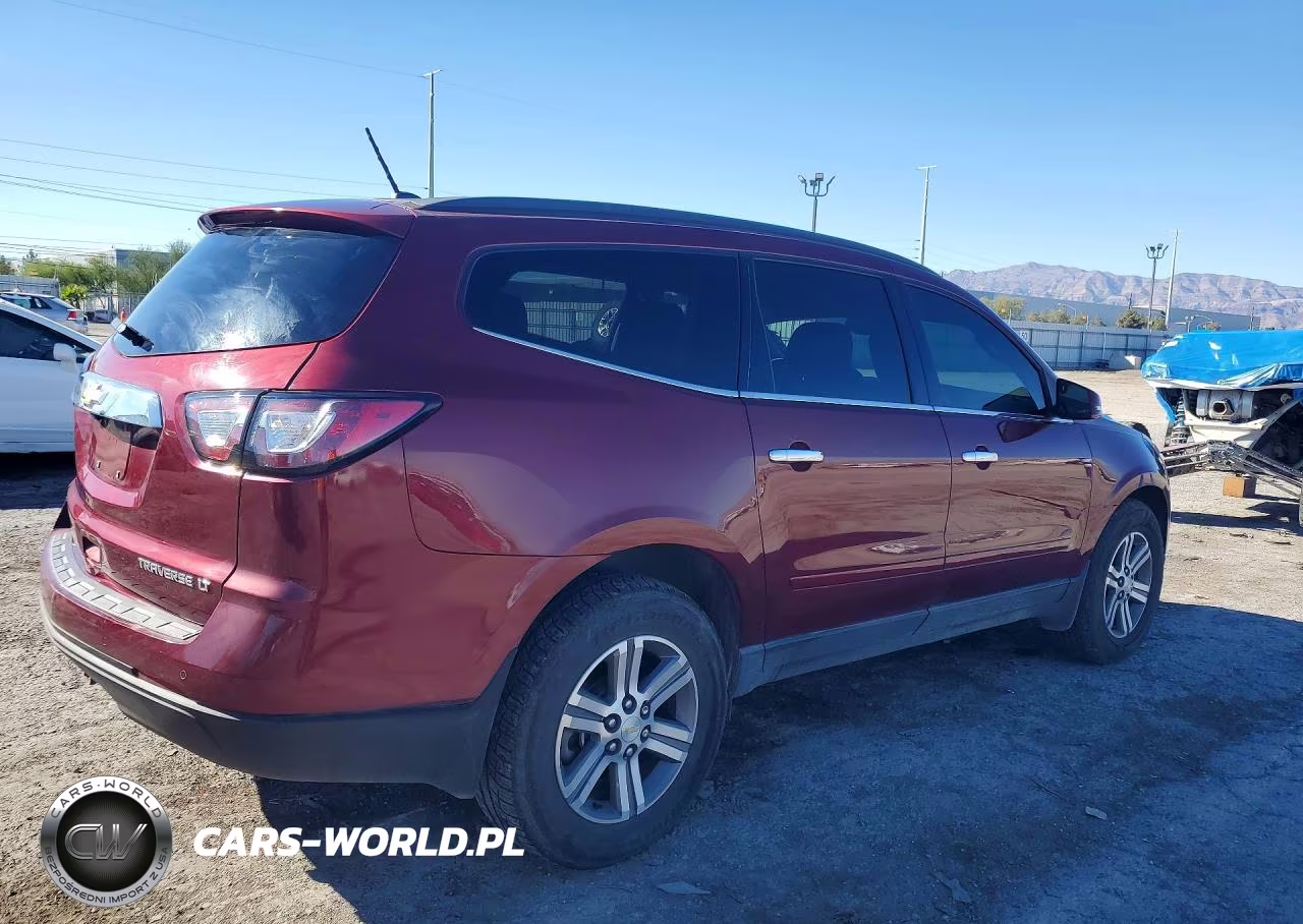 2015 Chevrolet Traverse Lt VIN:1GNKVHKD4FJ374100 - 3