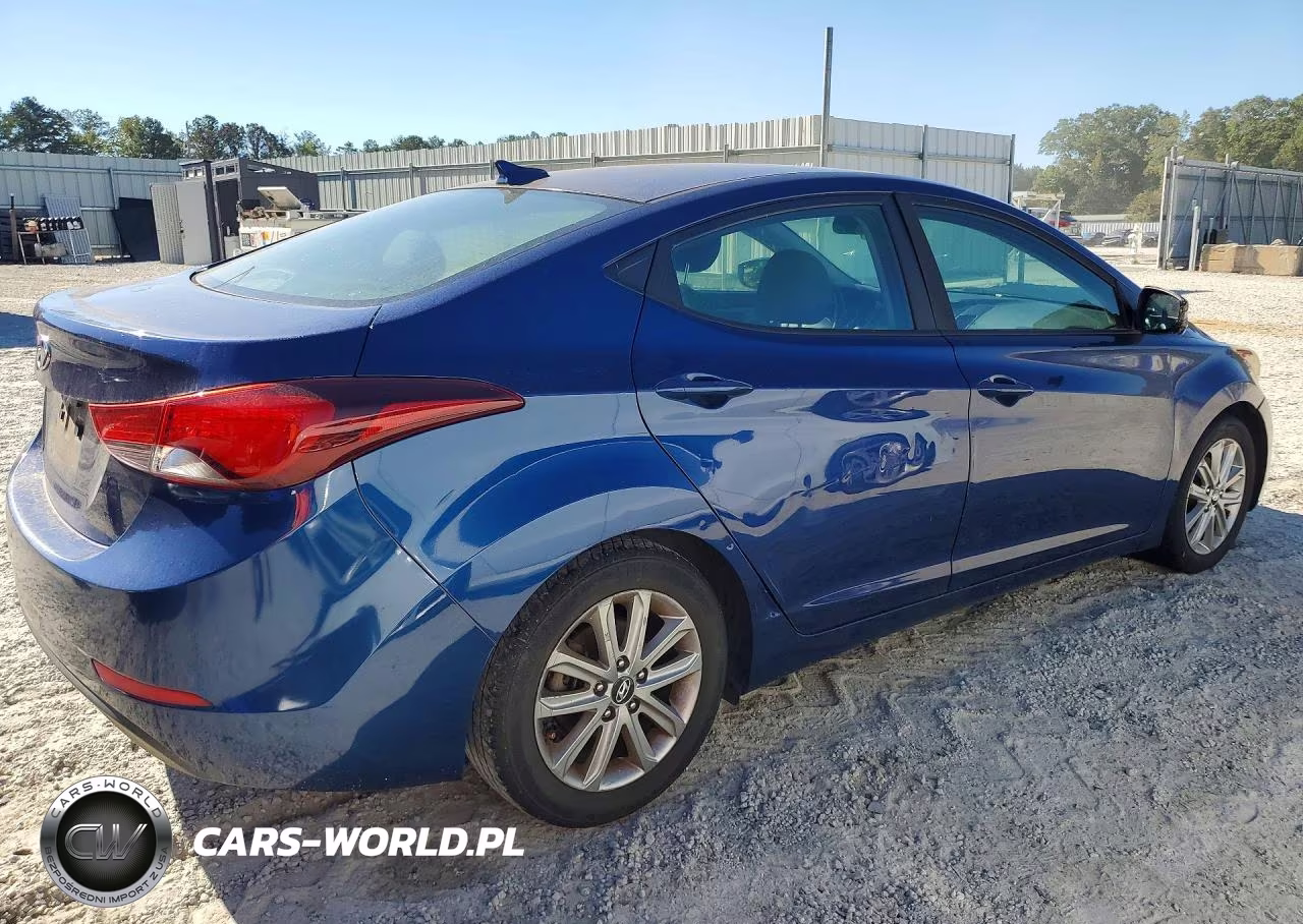 2016 Hyundai Elantra Se VIN:5NPDH4AE0GH752256 - 3