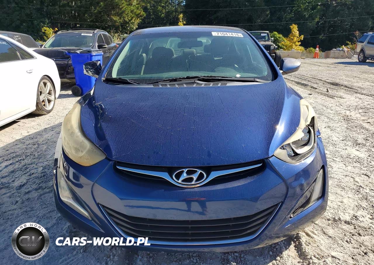 2016 Hyundai Elantra Se VIN:5NPDH4AE0GH752256 - 5