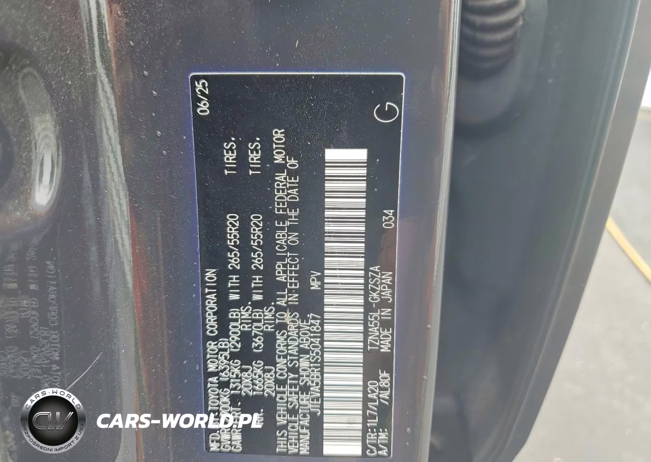 2025 Toyota 4Runner Limited VIN:JTEVA5BR1S5041847 - 14