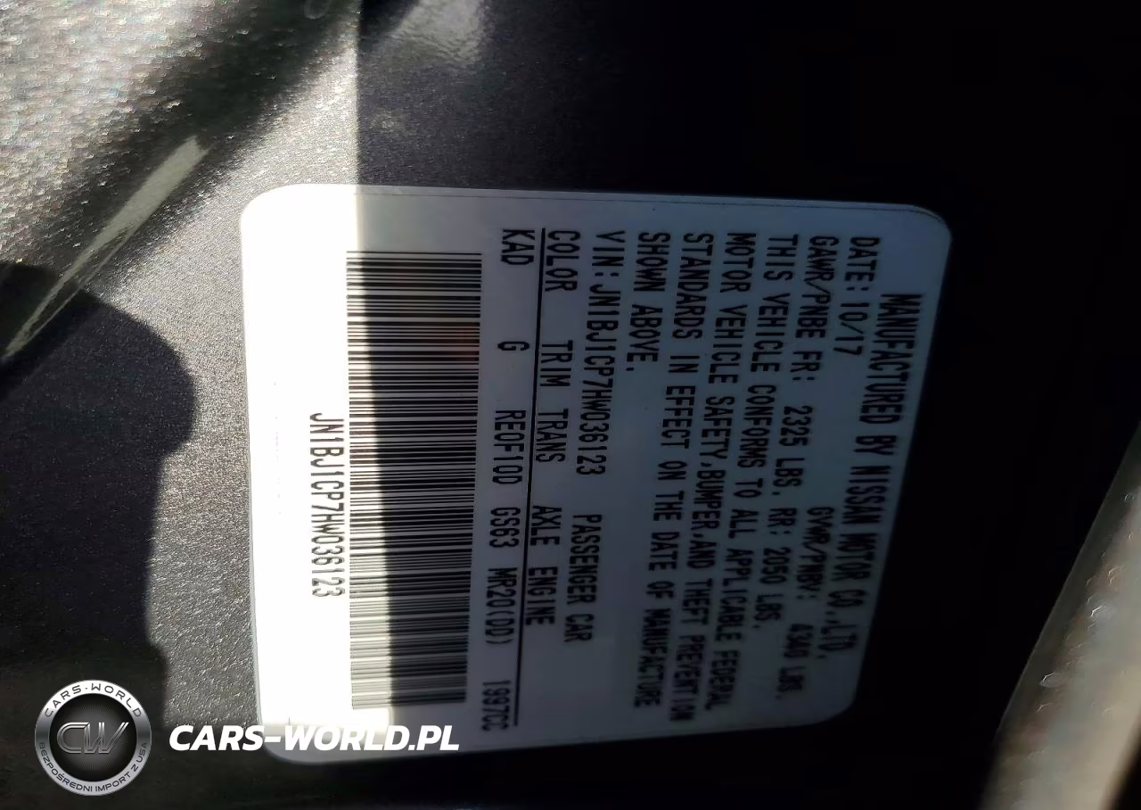 2017 Nissan Rogue Sport S VIN:JN1BJ1CP7HW036123 - 14