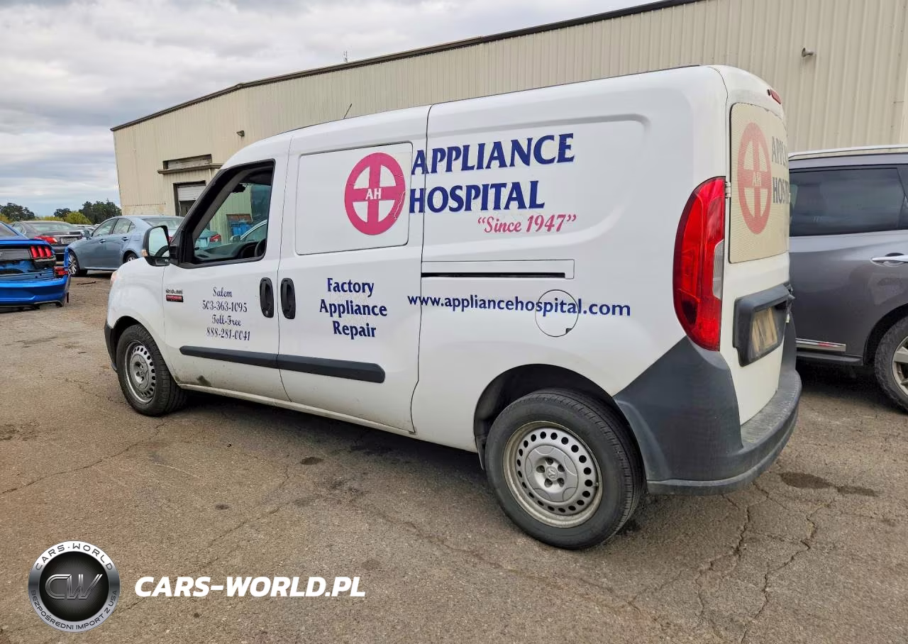 2015 Ram Promaster City St Delivery Van VIN:ZFBERFATXF6A30092 - 2