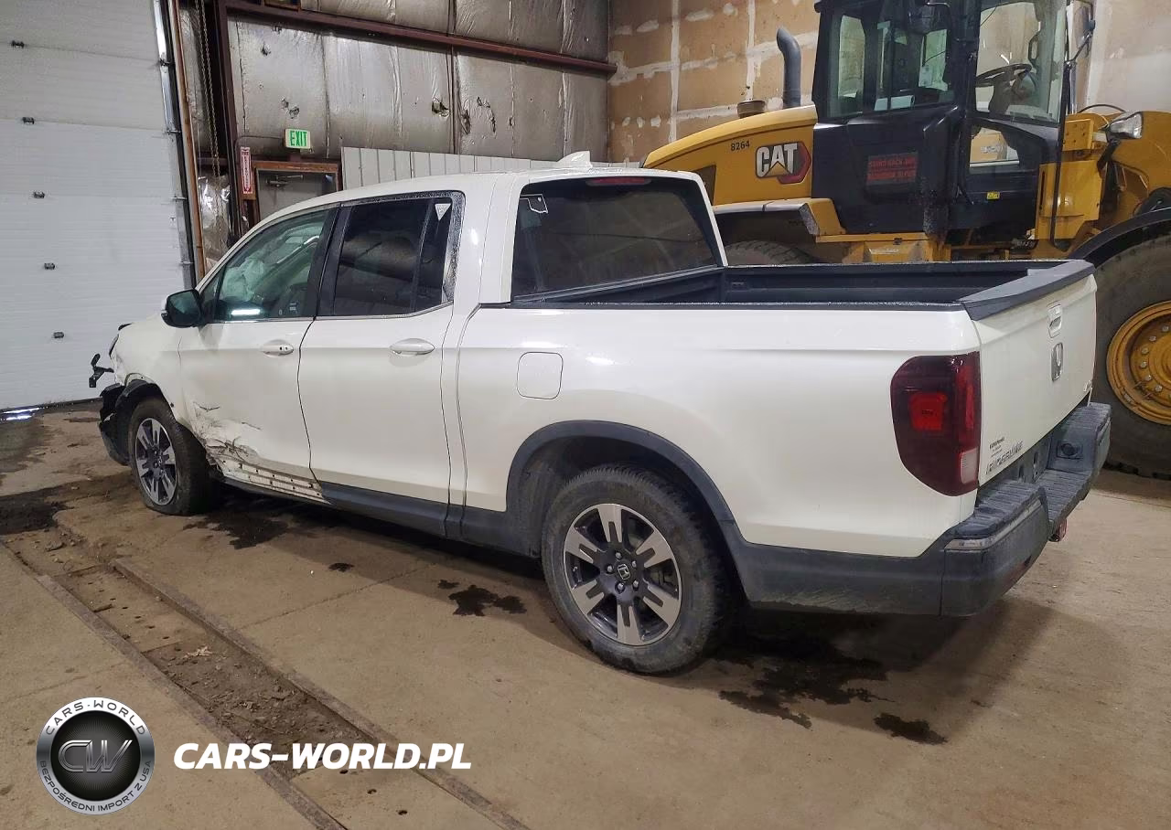 2017 Honda Ridgeline Rtl VIN:5FPYK3F60HB030517 - 2