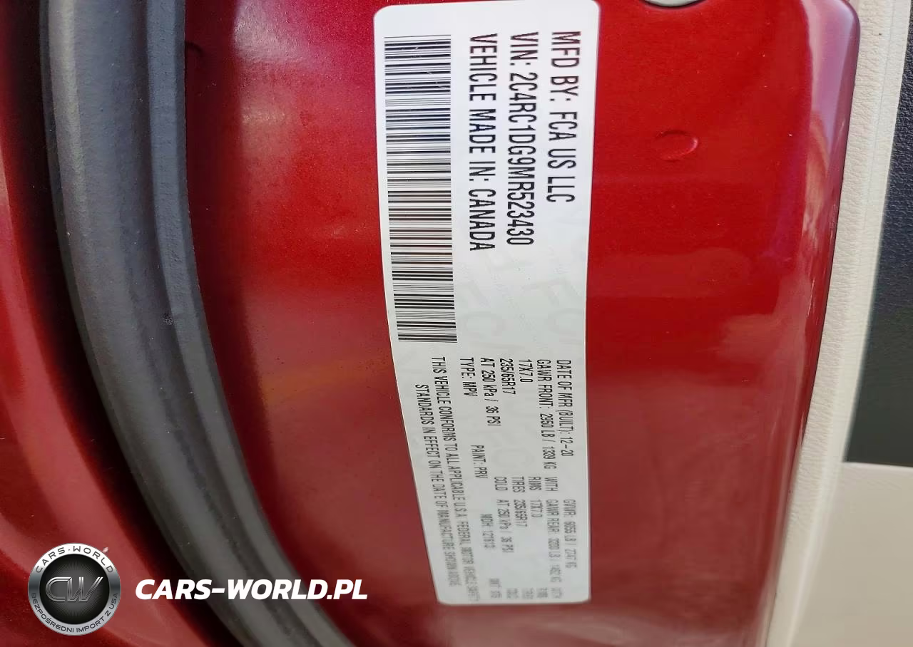 2021 Chrysler Voyager Lxi VIN:2C4RC1DG9MR523430 - 13