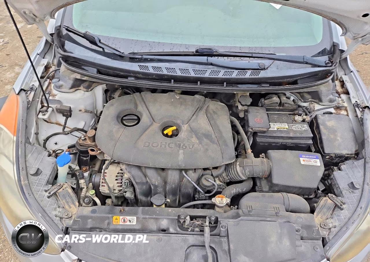 2012 Hyundai Elantra Gls VIN:KMHDH4AE4CU263015 - 11