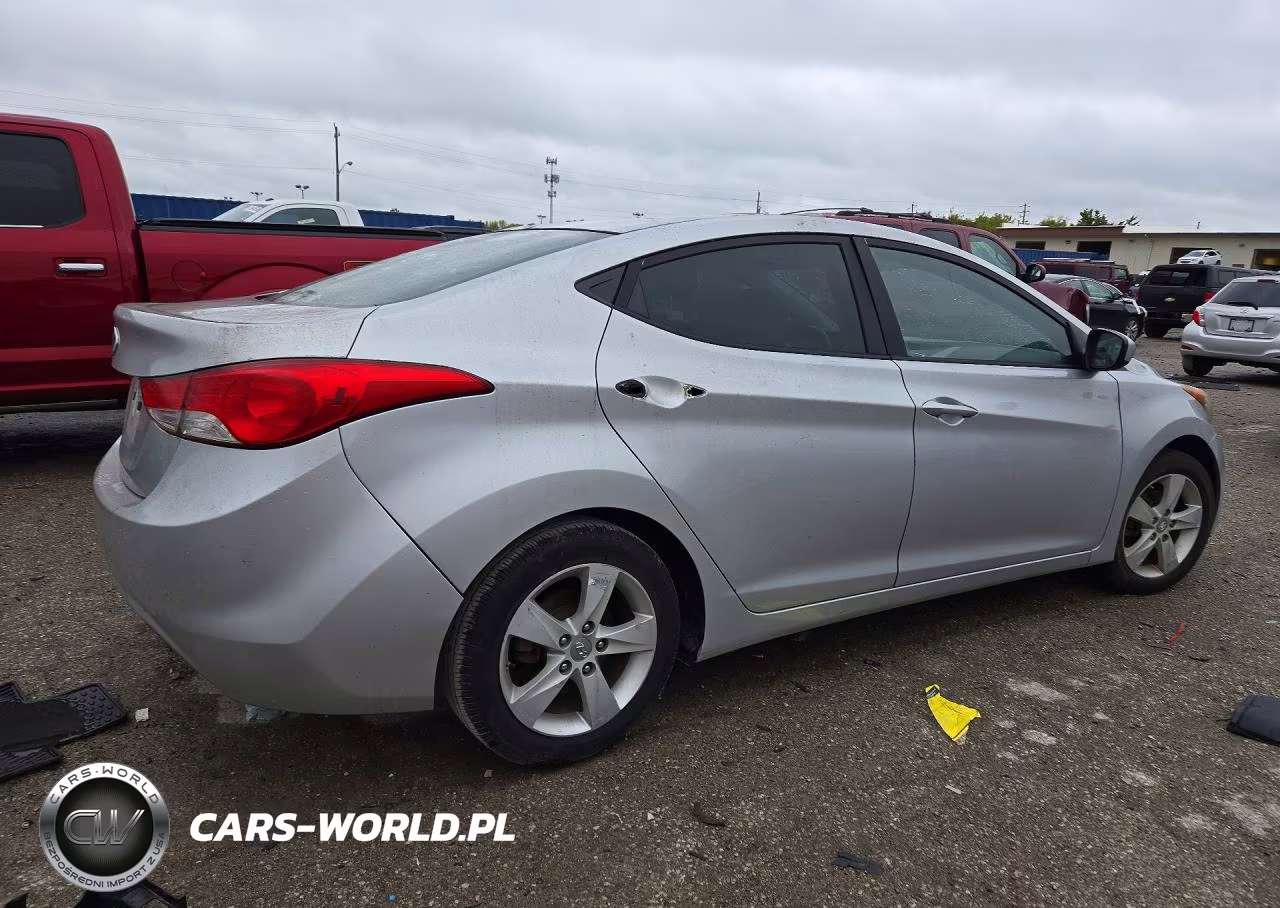 2012 Hyundai Elantra Gls VIN:KMHDH4AE4CU263015 - 3