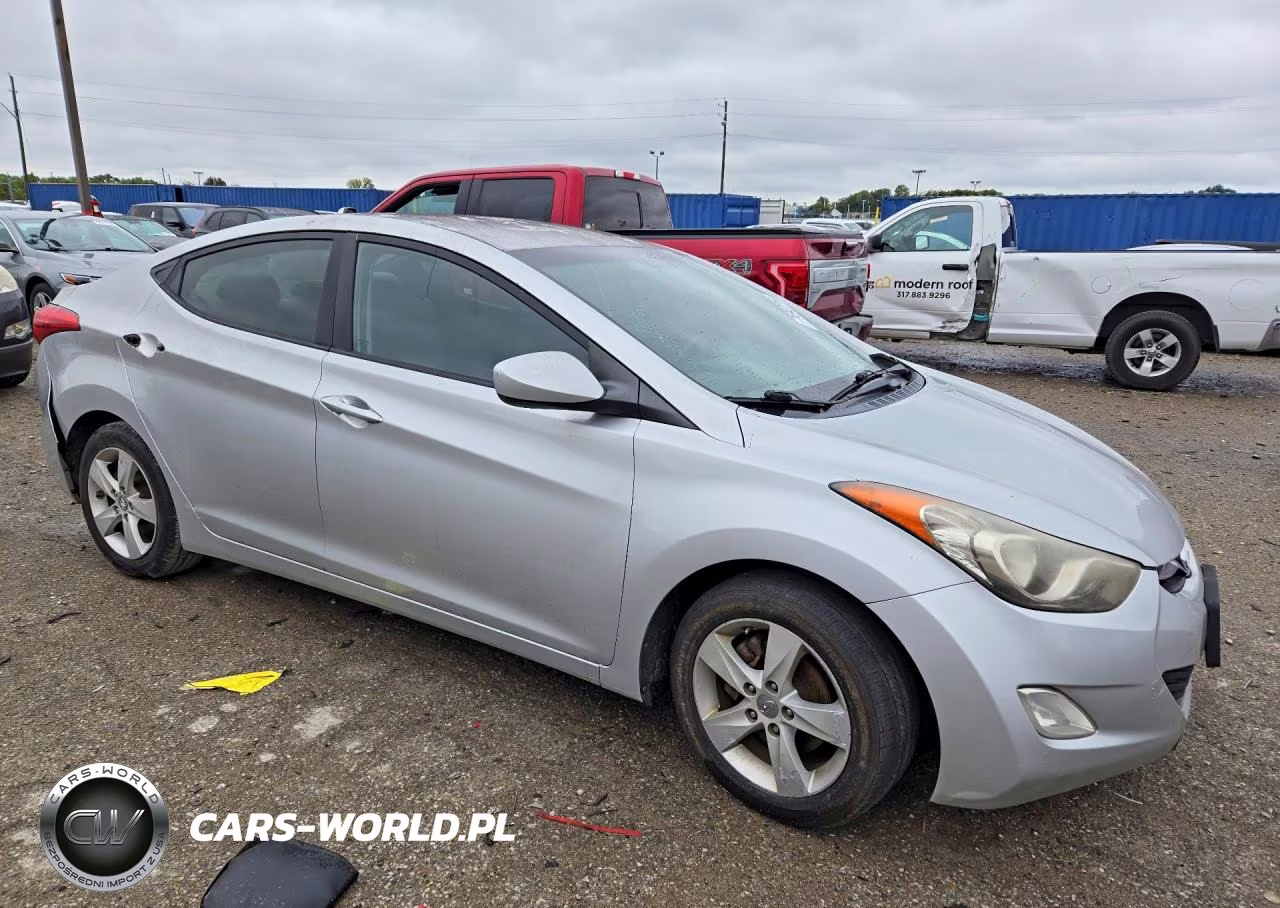 2012 Hyundai Elantra Gls VIN:KMHDH4AE4CU263015 - 4