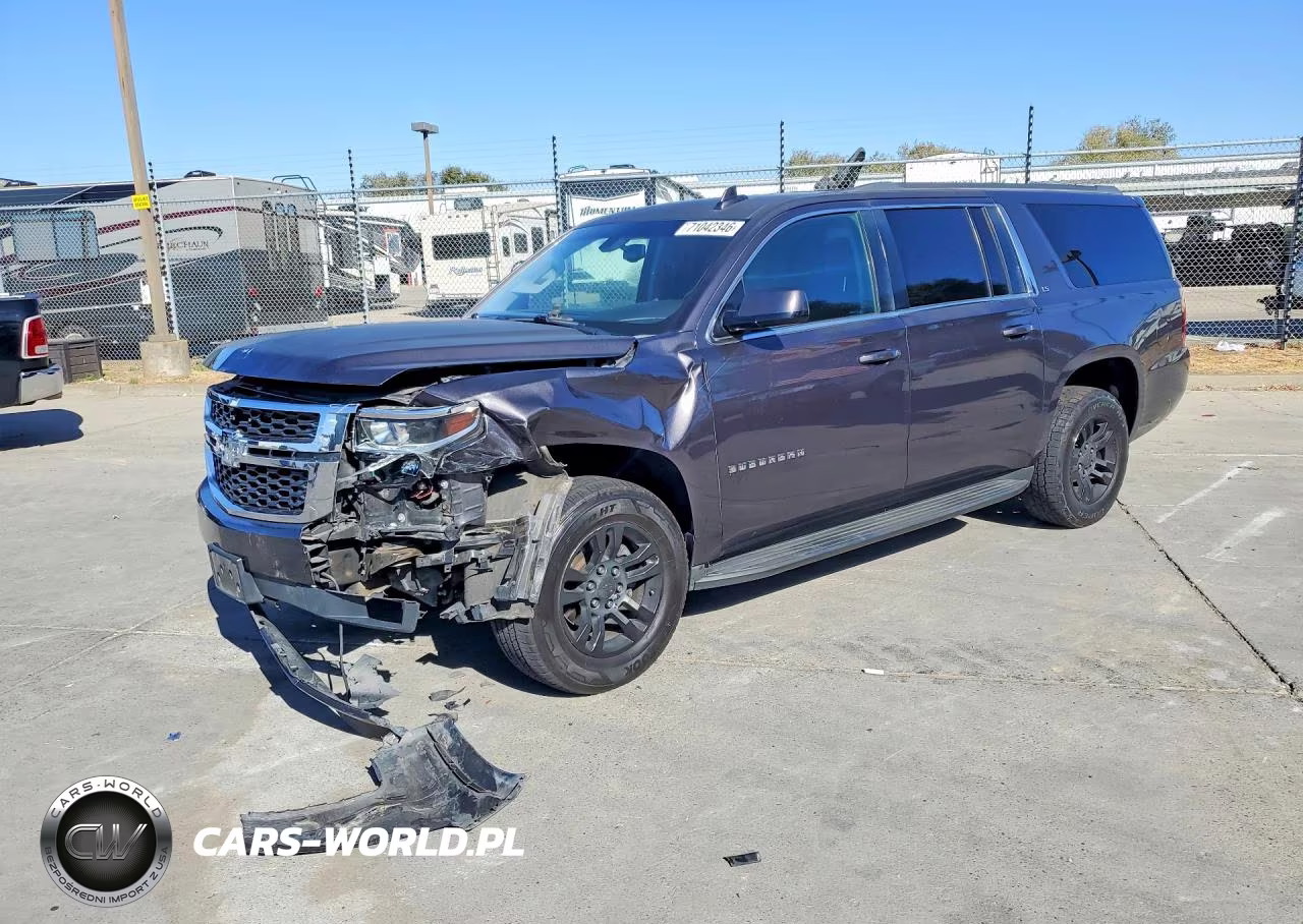 2016 Chevrolet Suburban C1500 Ls VIN:1GNSCGEC3GR372005 - 1