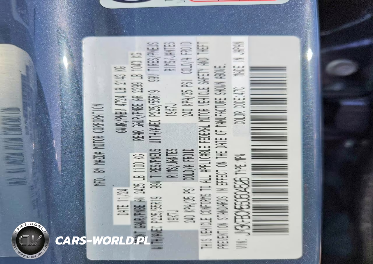 2025 Mazda Cx-5 Preferred VIN:JM3KFBCM5S0604526 - 13