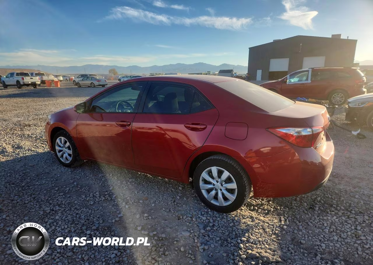 2014 Toyota Corolla Le VIN:5YFBURHE4EP149185 - 2