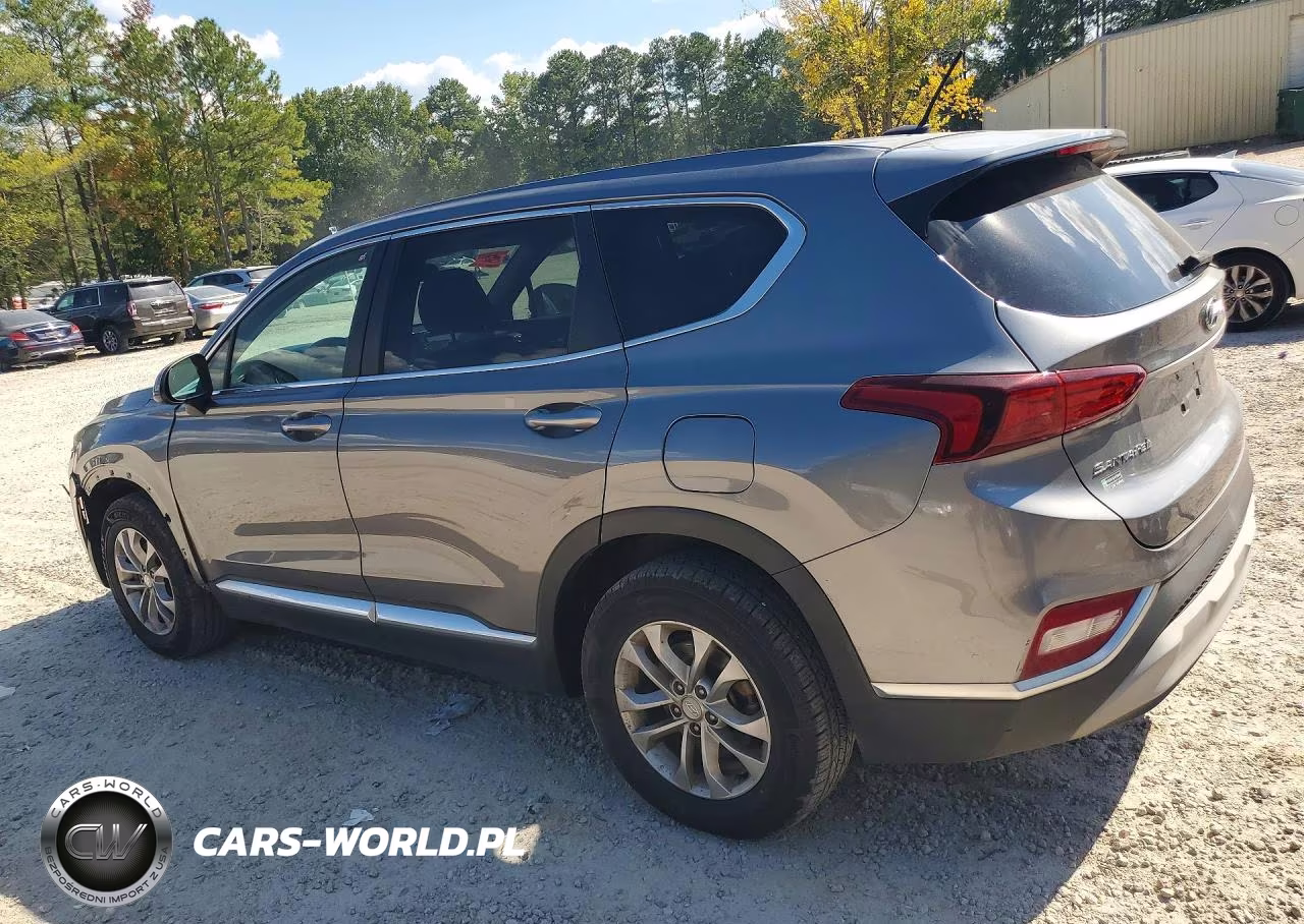 2019 Hyundai Santa Fe Se VIN:5NMS23AD1KH082569 - 2