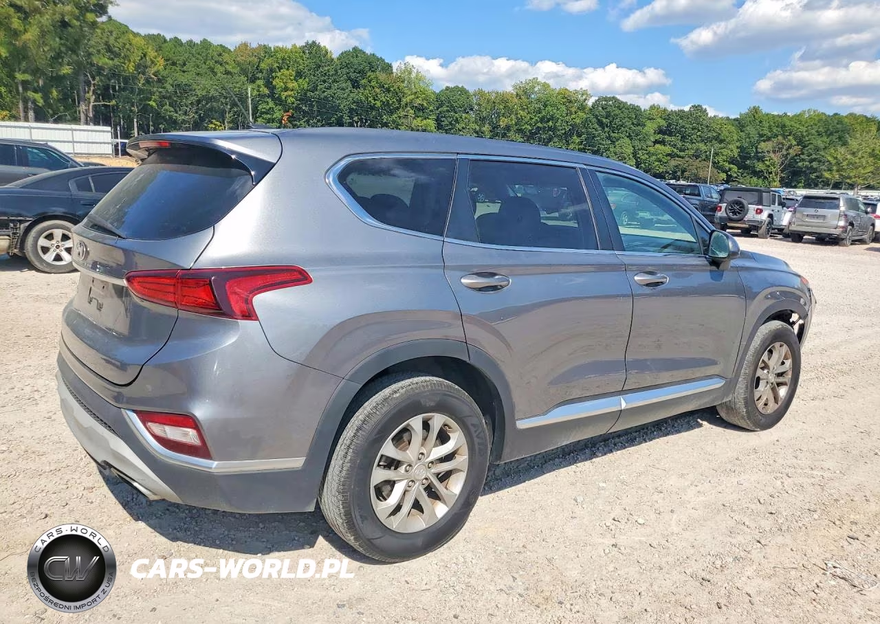2019 Hyundai Santa Fe Se VIN:5NMS23AD1KH082569 - 3