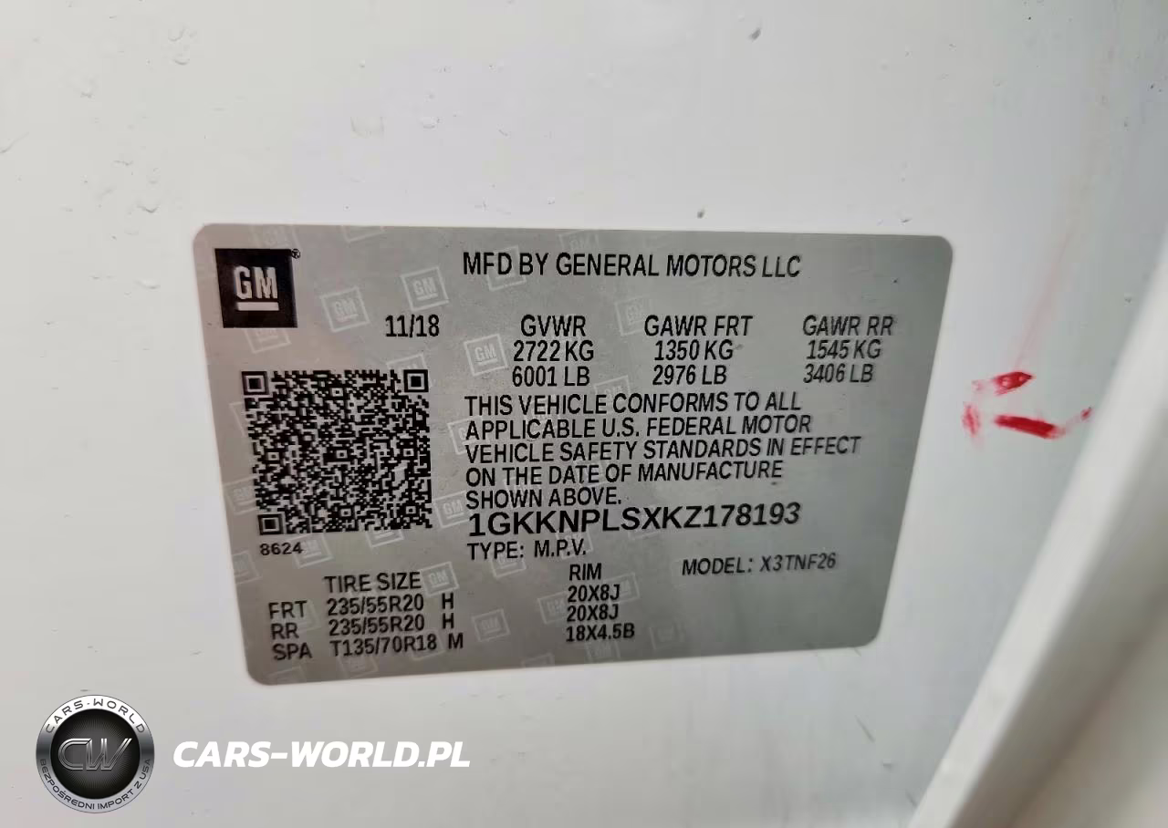 2019 GMC Acadia Denali VIN:1GKKNPLSXKZ178193 - 13