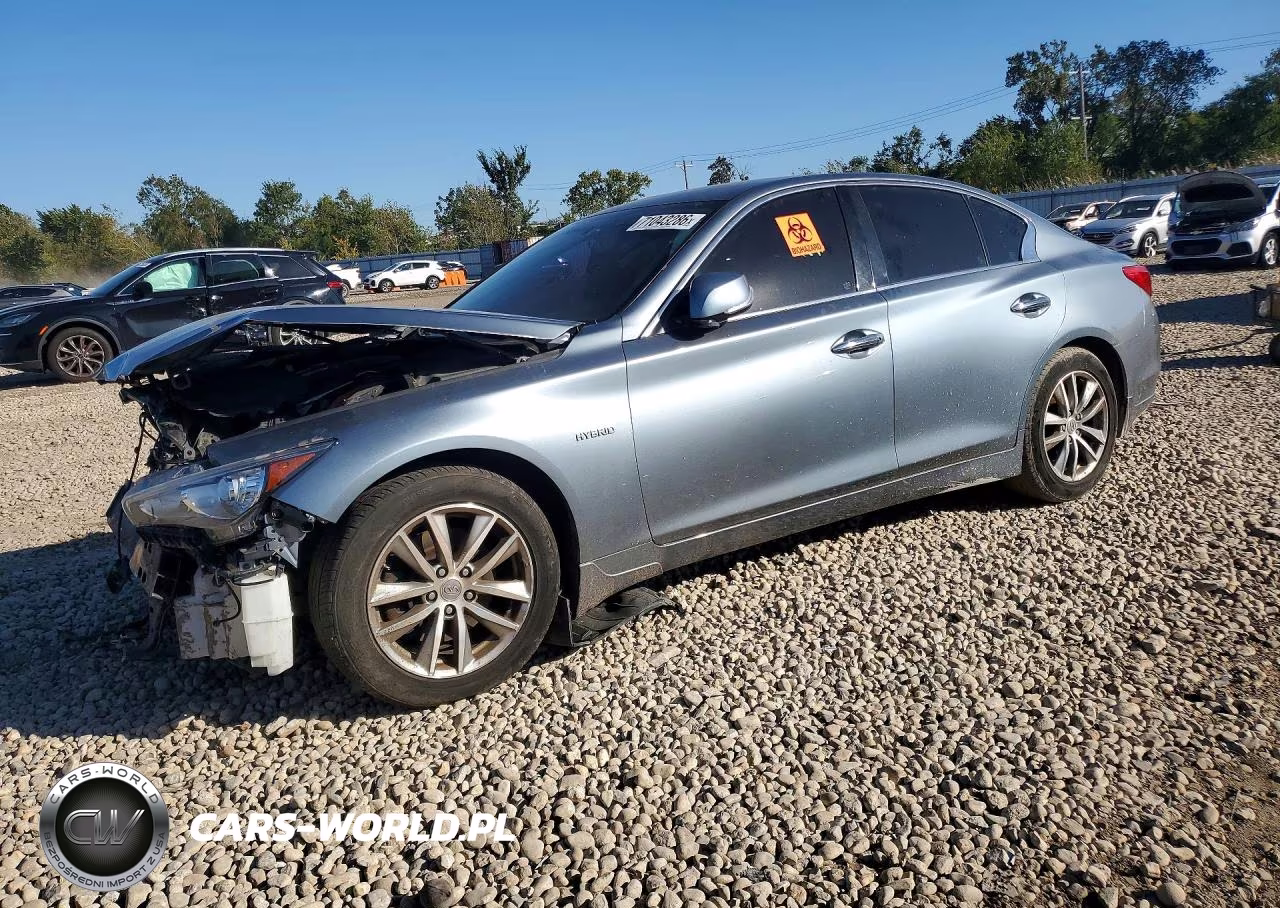 2014 Infiniti Q50 Hybrid Premium VIN:JN1AV7AR5EM702071 - 1