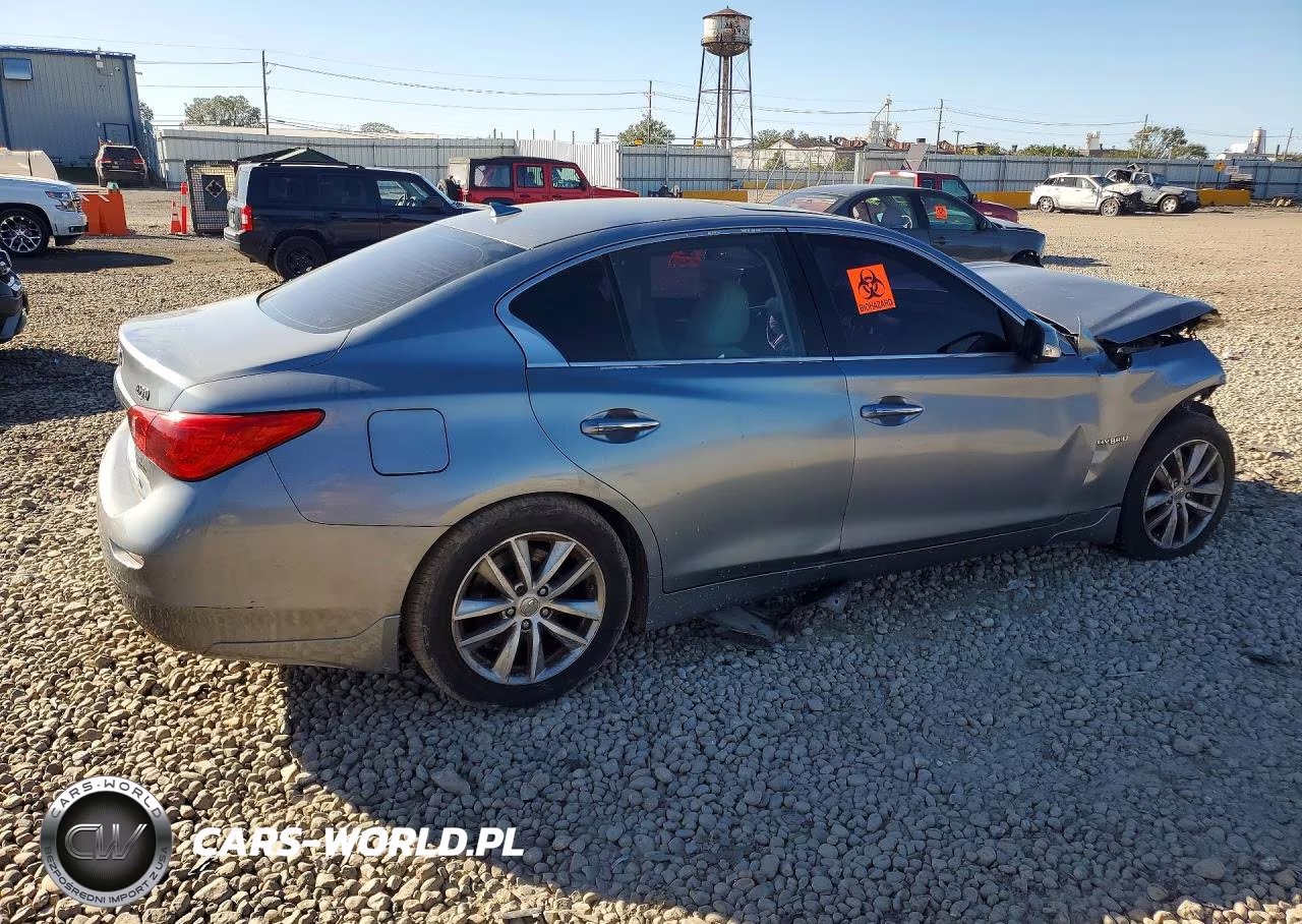 2014 Infiniti Q50 Hybrid Premium VIN:JN1AV7AR5EM702071 - 3