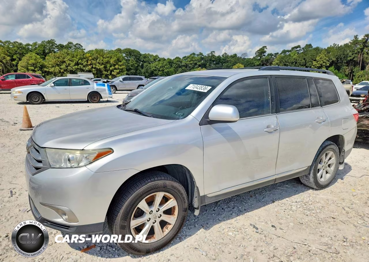 2013 Toyota Highlander Se VIN:5TDZK3EH2DS118071 - 1