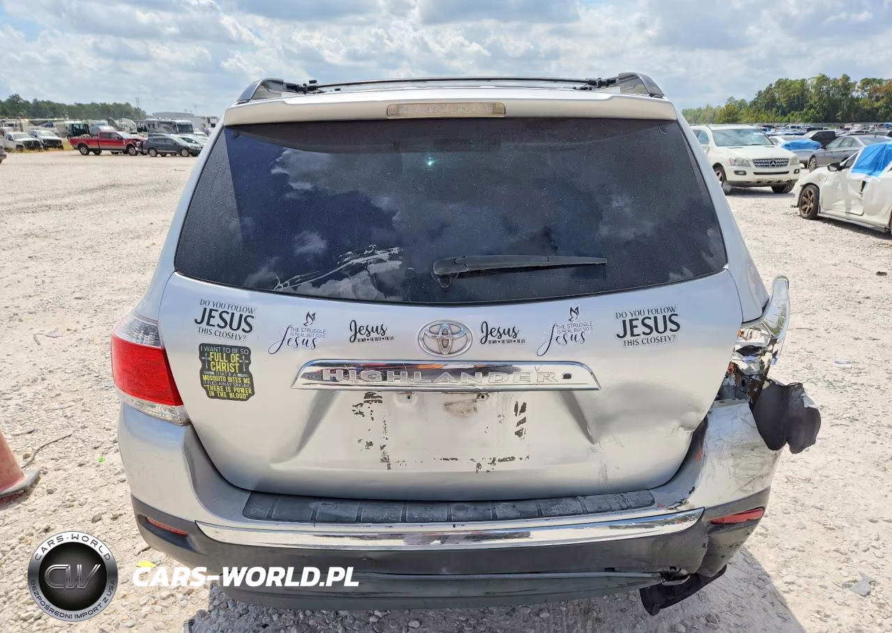 2013 Toyota Highlander Se VIN:5TDZK3EH2DS118071 - 6