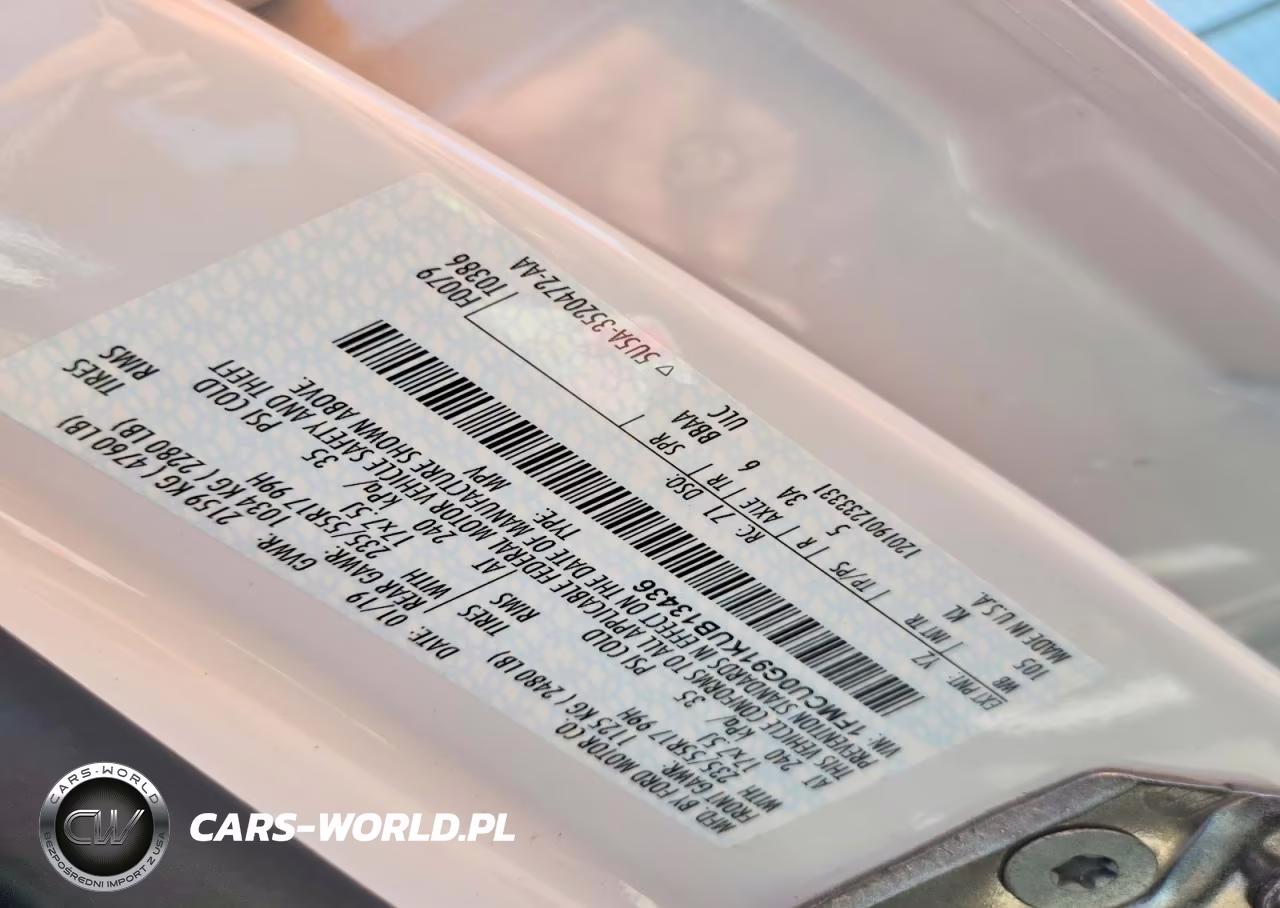 2019 Ford Escape Se VIN:1FMCU0G91KUB13436 - 12