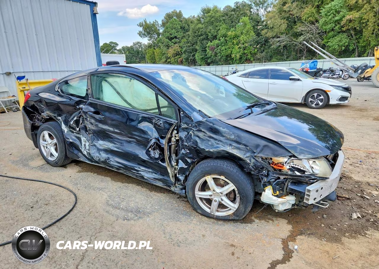2012 Honda Civic Lx VIN:2HGFG3B54CH511034 - 4