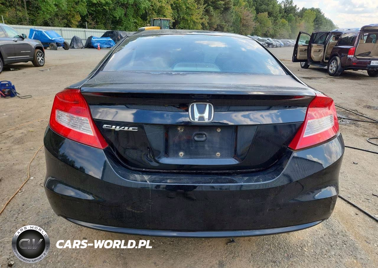 2012 Honda Civic Lx VIN:2HGFG3B54CH511034 - 6