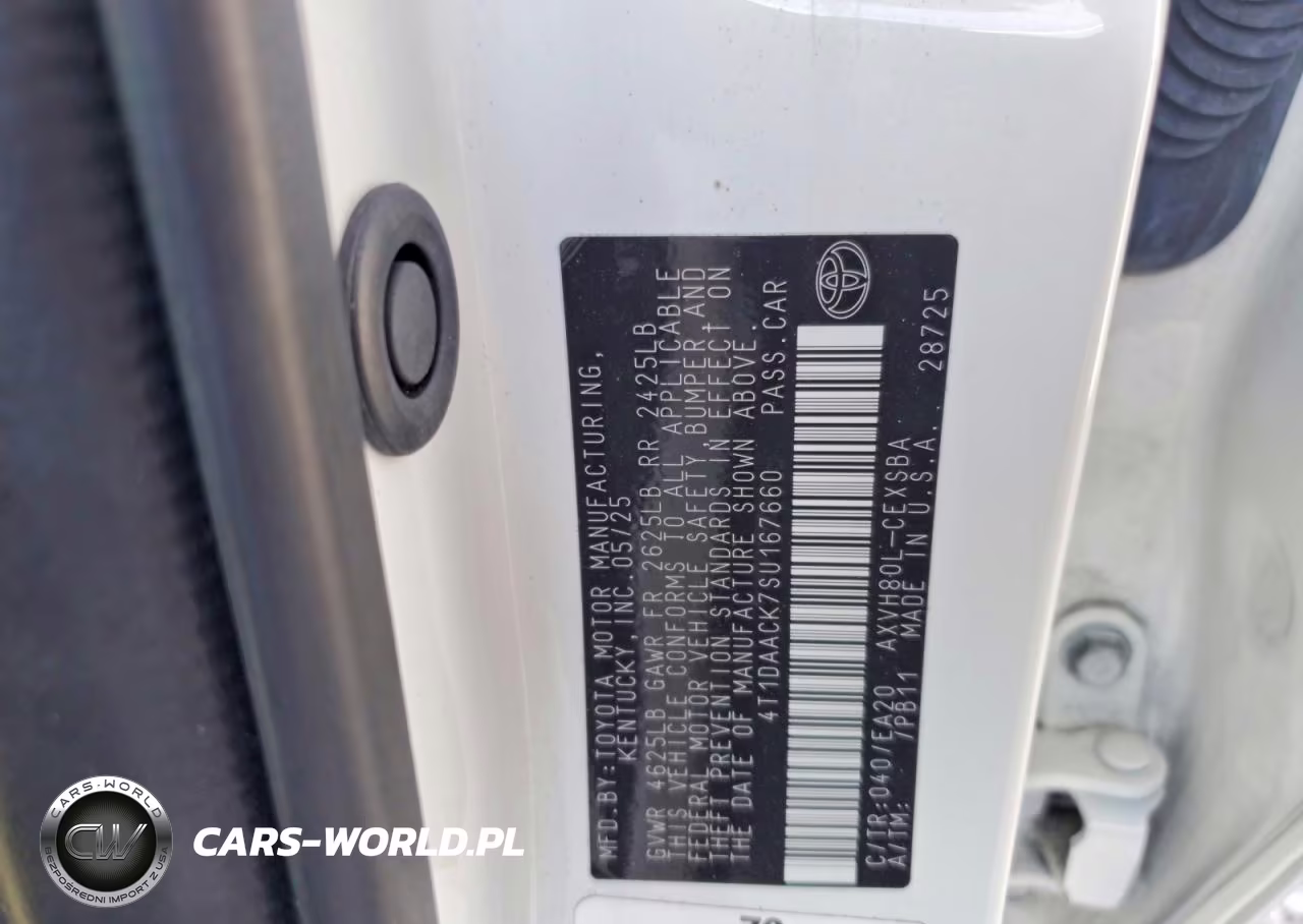 2025 Toyota Camry Se VIN:4T1DAACK7SU167660 - 12