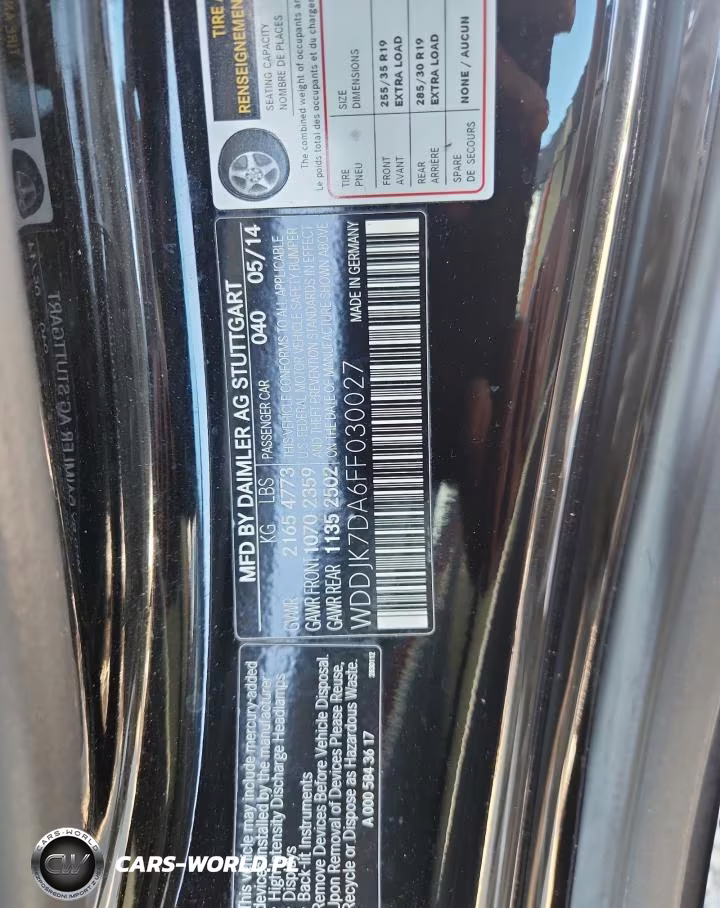 2015 Mercedes-Benz Sl 550 VIN:WDDJK7DA6FF030027 - 12