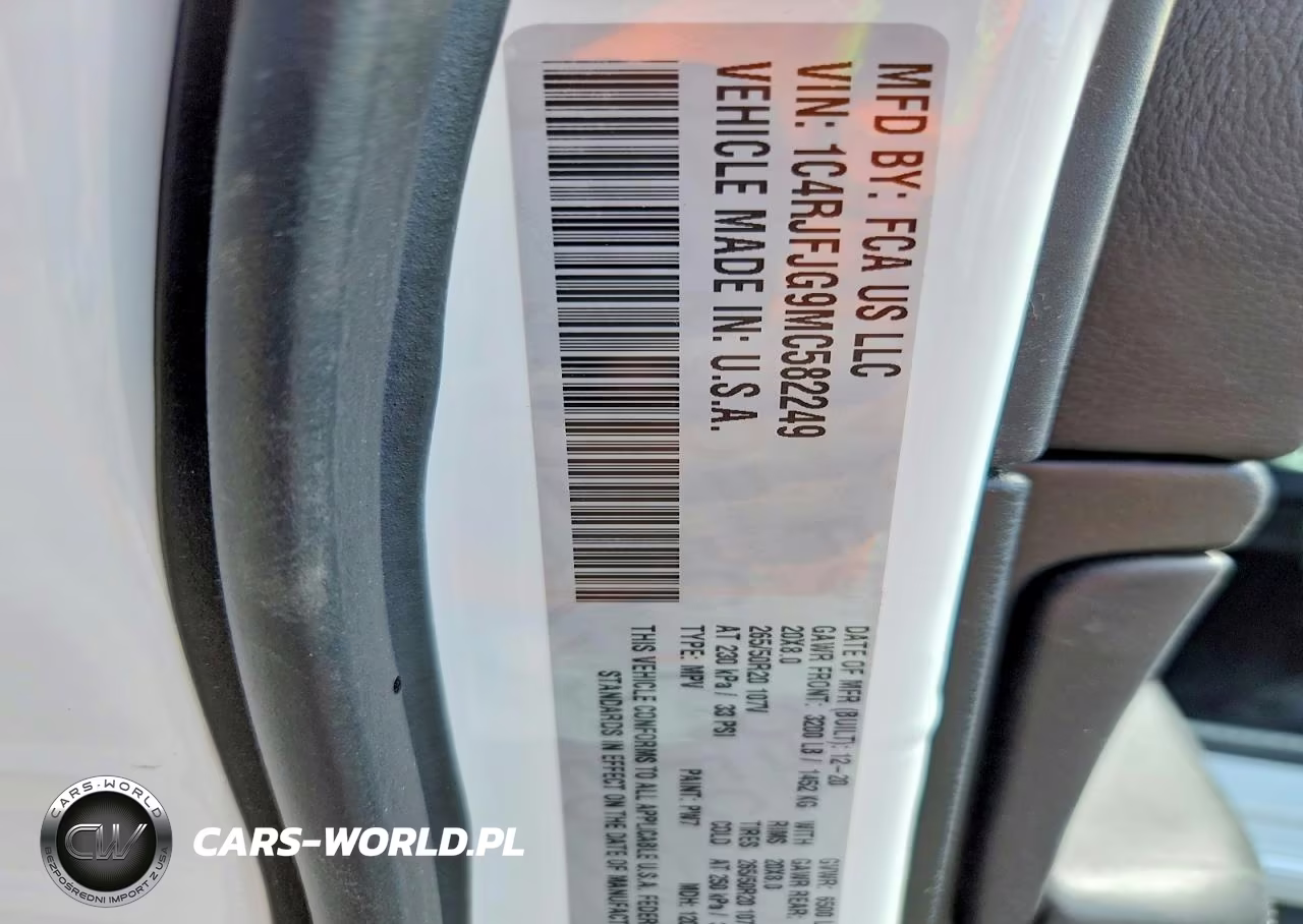 2021 Jeep Grand Cherokee Summit VIN:1C4RJFJG9MC582249 - 13