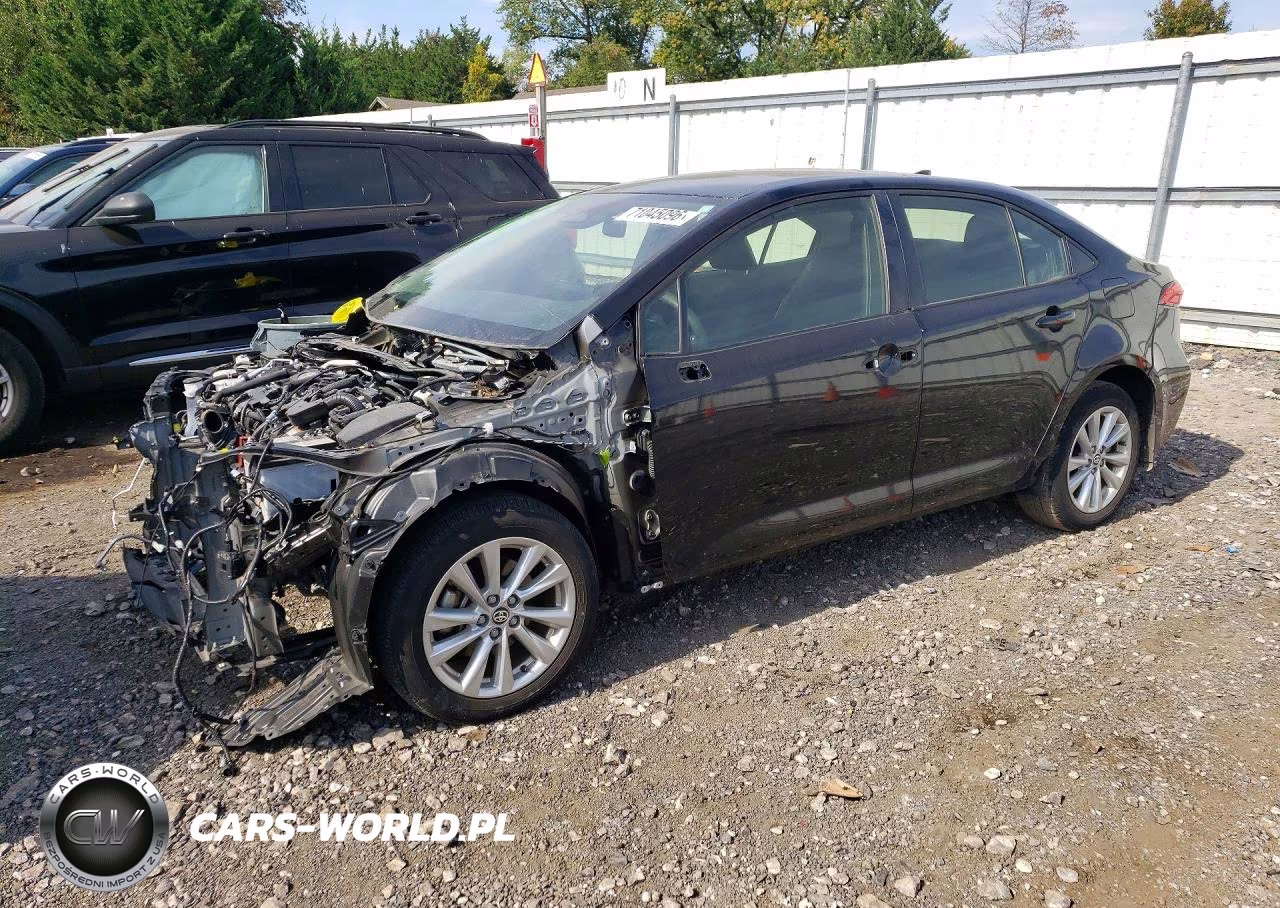 2023 Toyota Corolla Hybrid Le VIN:JTDBCMFE9P3020878 - 1