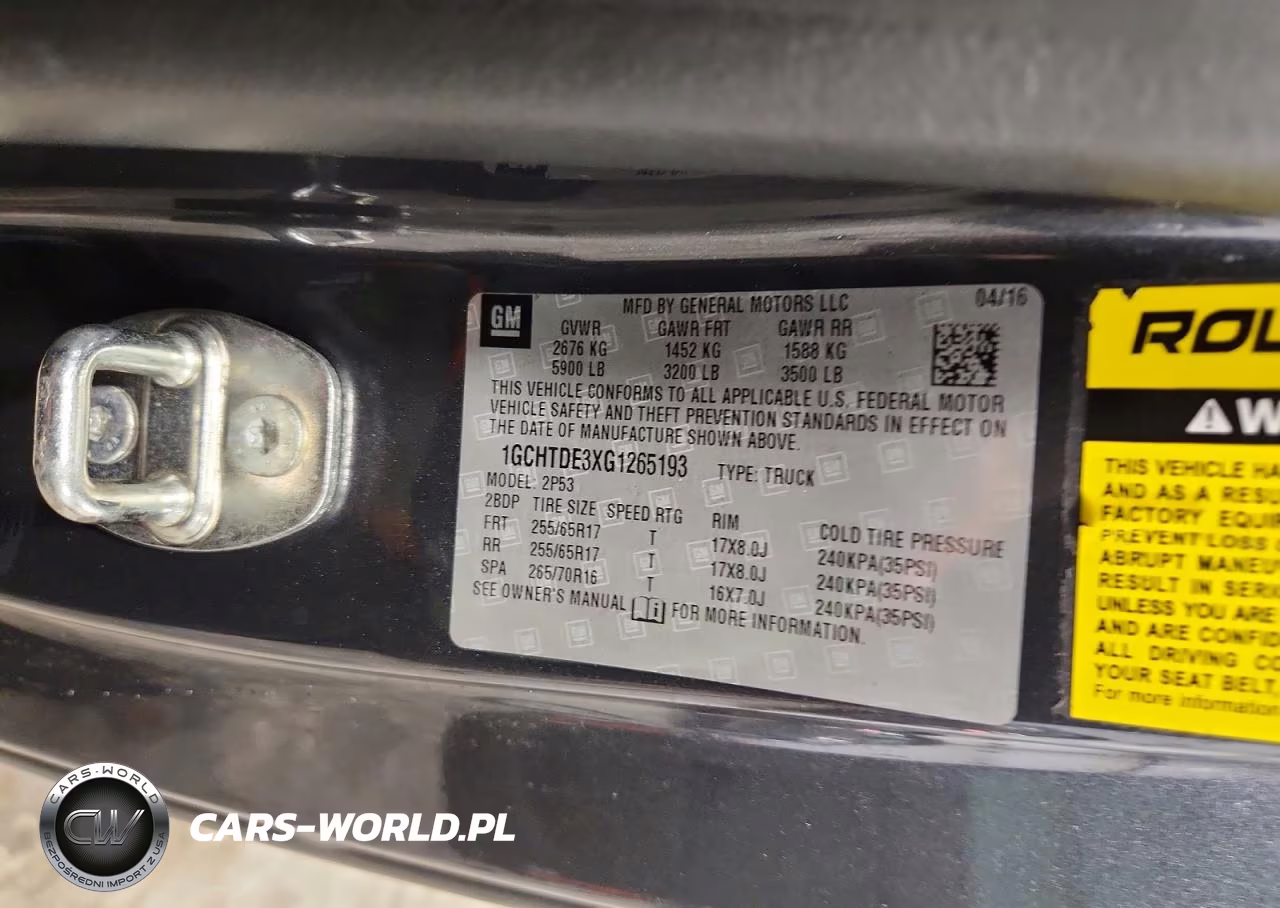 2016 Chevrolet Colorado Z71 VIN:1GCHTDE3XG1265193 - 12