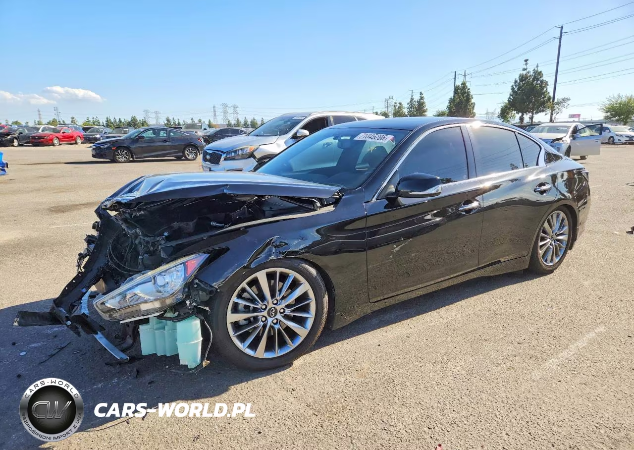 2018 Infiniti Q50 3.0T Luxe VIN:JN1EV7AP3JM360551 - 1