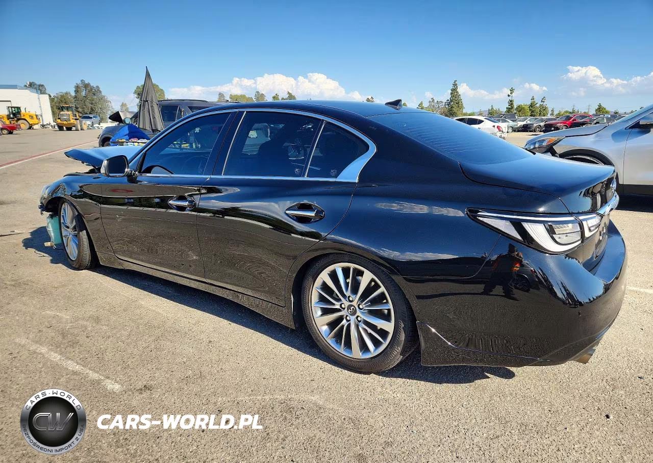 2018 Infiniti Q50 3.0T Luxe VIN:JN1EV7AP3JM360551 - 2