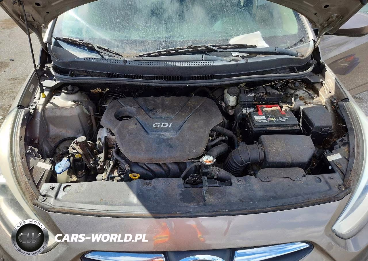 2014 Hyundai Accent Gls VIN:KMHCU4AE5EU595894 - 11