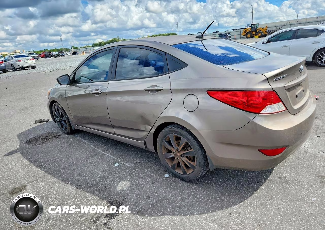 2014 Hyundai Accent Gls VIN:KMHCU4AE5EU595894 - 2