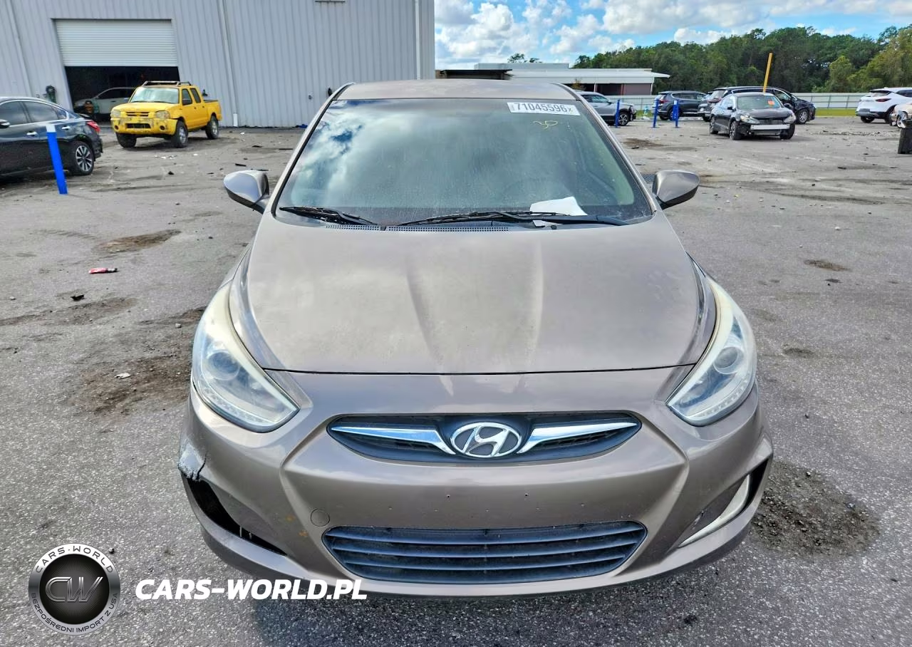 2014 Hyundai Accent Gls VIN:KMHCU4AE5EU595894 - 5