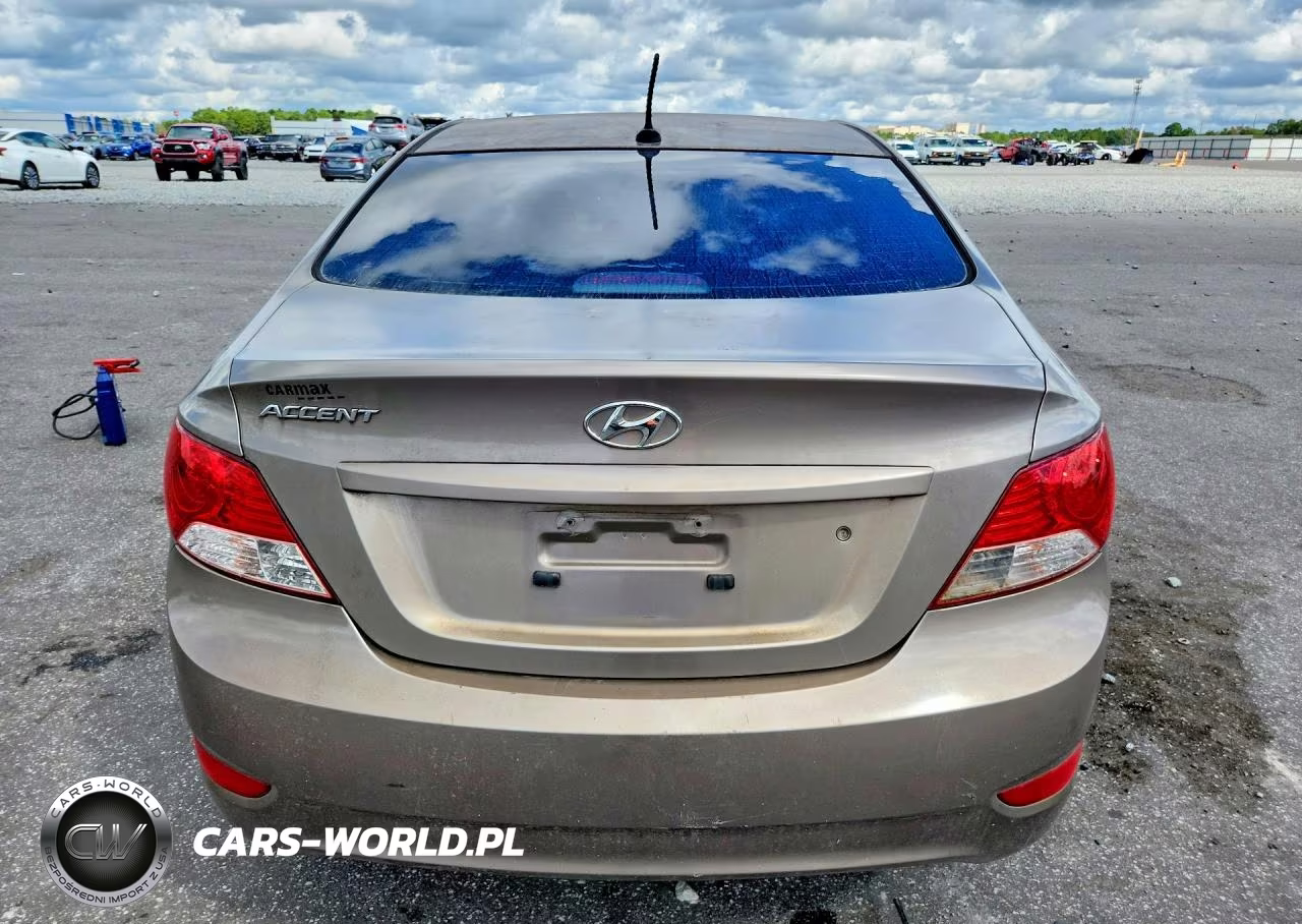 2014 Hyundai Accent Gls VIN:KMHCU4AE5EU595894 - 6