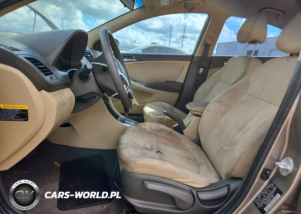 2014 Hyundai Accent Gls VIN:KMHCU4AE5EU595894 - 7