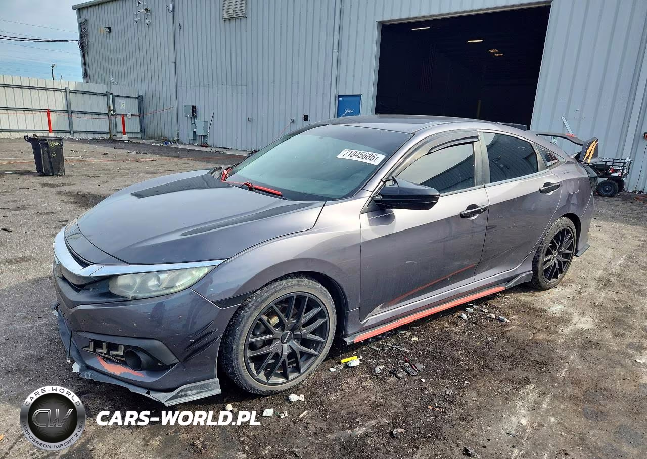 2016 Honda Civic Lx VIN:19XFC2F5XGE053371 - 1