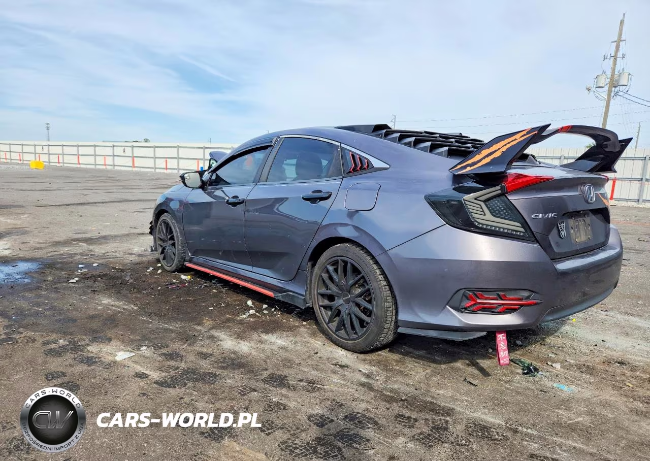 2016 Honda Civic Lx VIN:19XFC2F5XGE053371 - 2