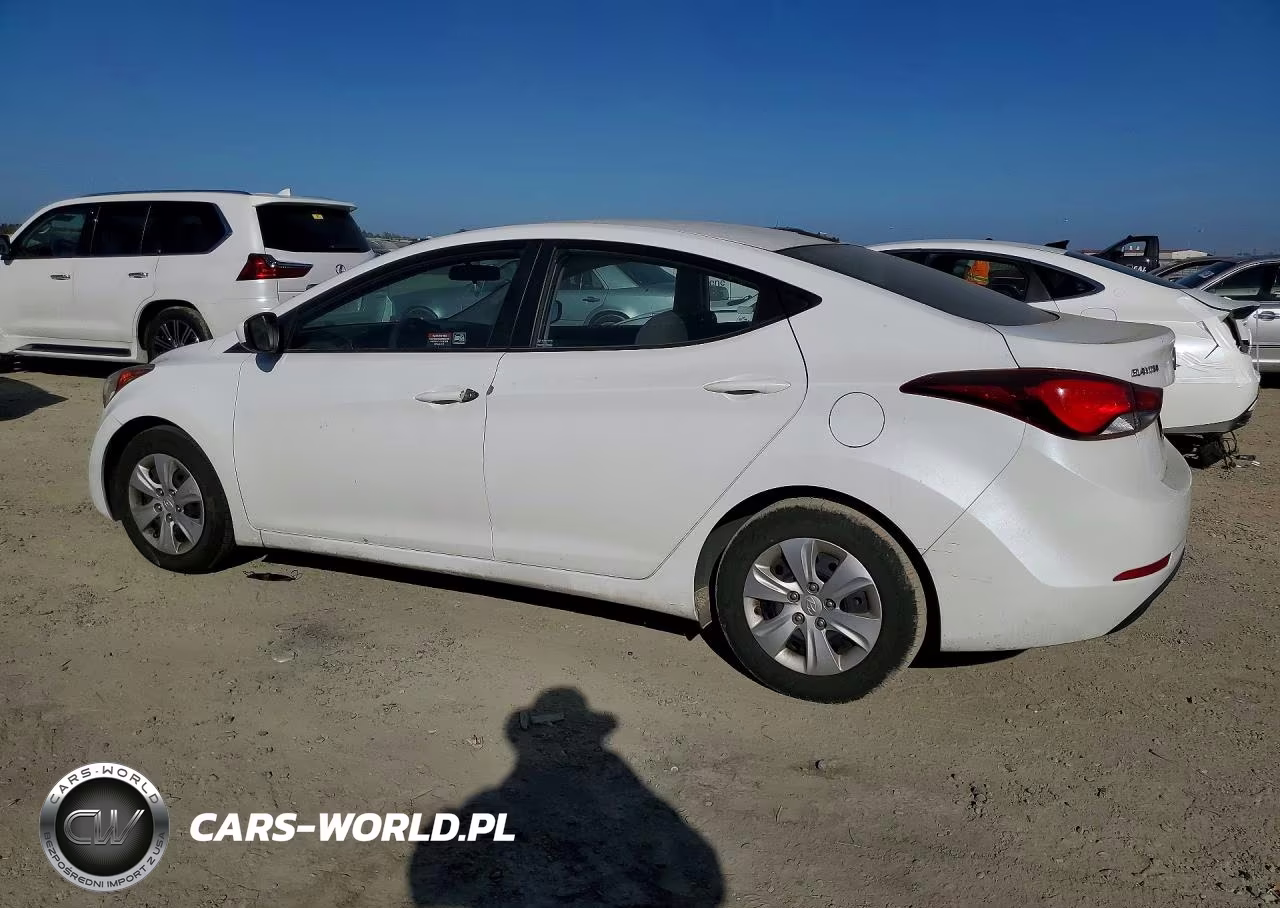 2016 Hyundai Elantra Se VIN:5NPDH4AE2GH686714 - 2