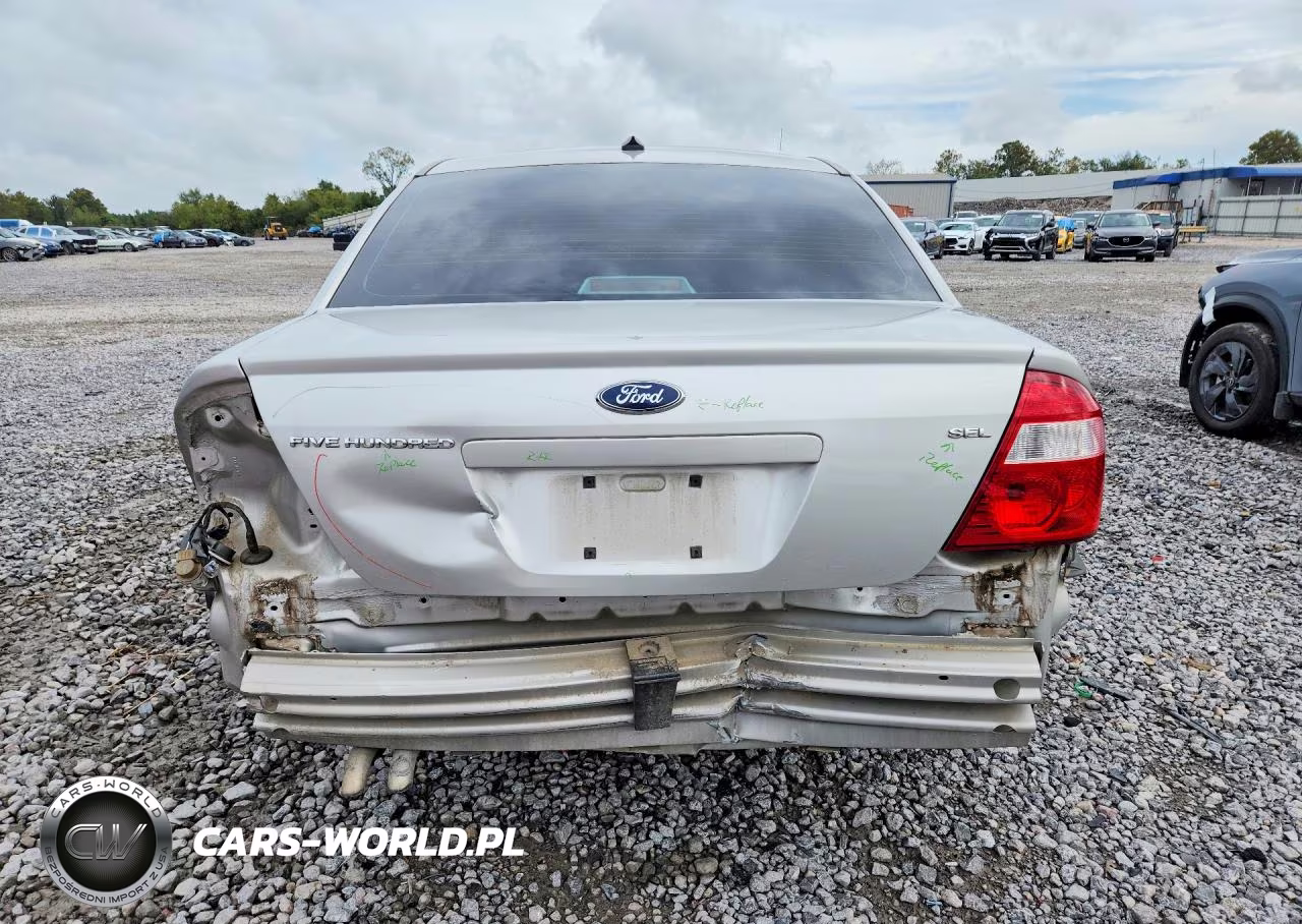 2007 Ford Five Hundred Sel VIN:1FAHP241X7G155028 - 6