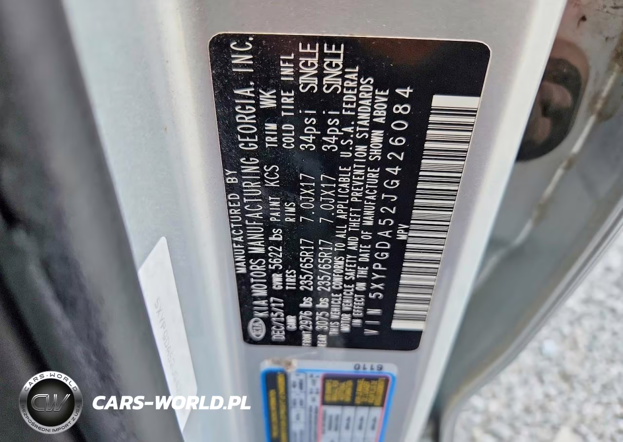 2018 Kia Sorento Lx V6 VIN:5XYPGDA52JG426084 - 13