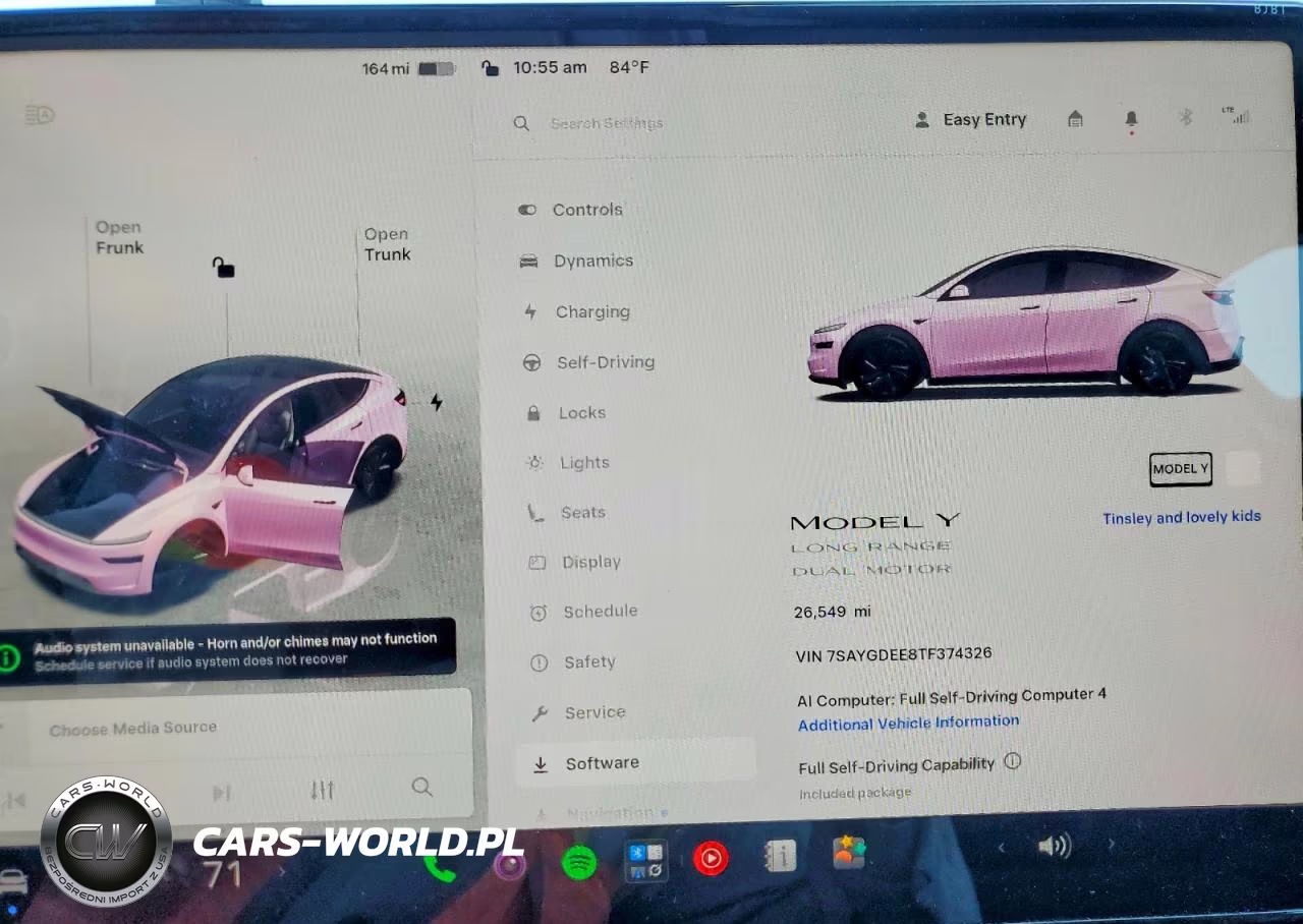 2026 Tesla Model Y VIN:7SAYGDEE8TF374326 - 9