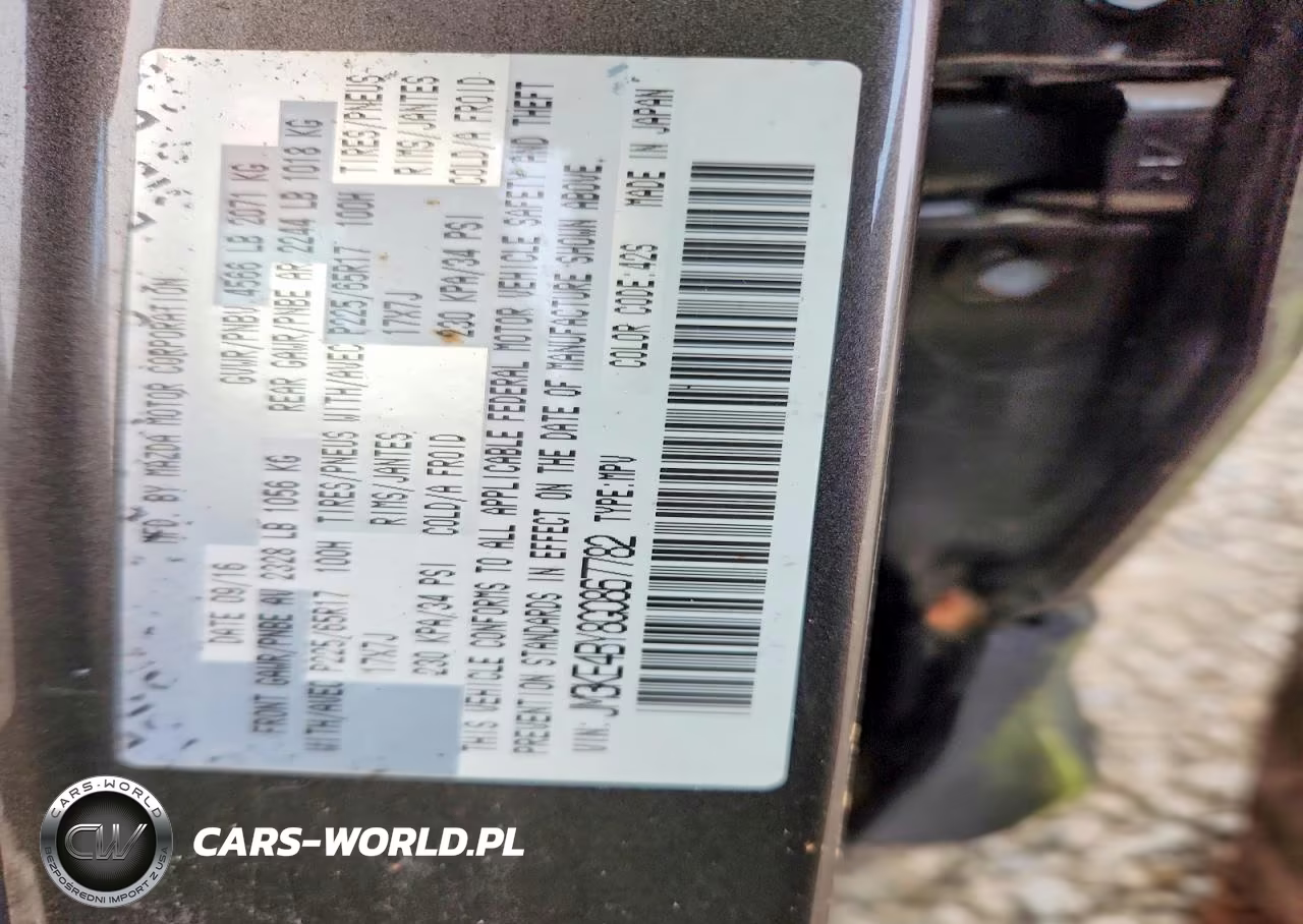 2016 Mazda Cx-5 Sport VIN:JM3KE4BY8G0867782 - 13
