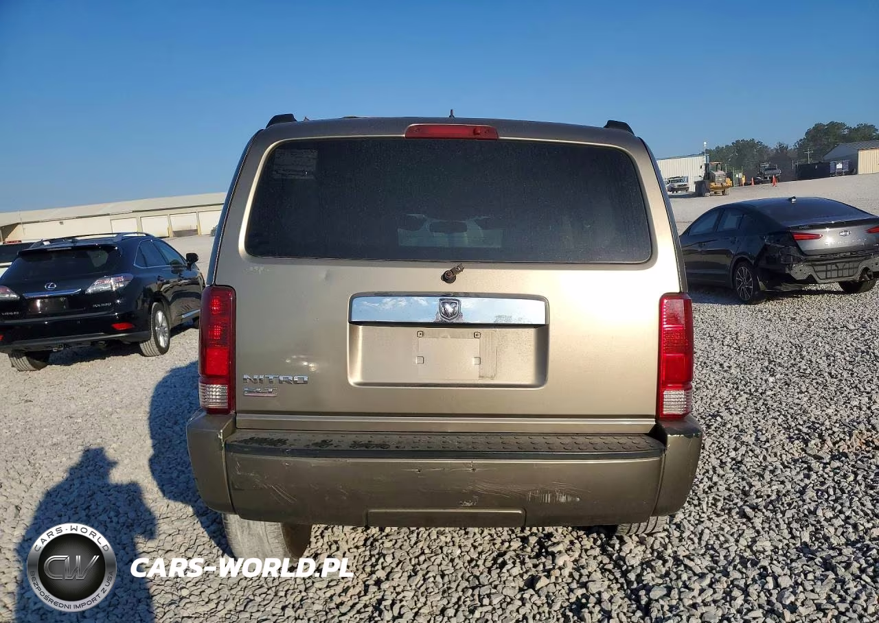 2007 Dodge Nitro Slt VIN:1D8GT58K87W610360 - 6