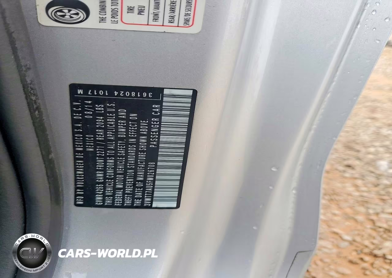 2015 Volkswagen Gti VIN:3VWTT7AU5FM026708 - 12