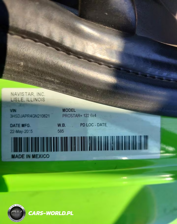 2016 International Prostar VIN:3HSDJAPR4GN210621 - 12