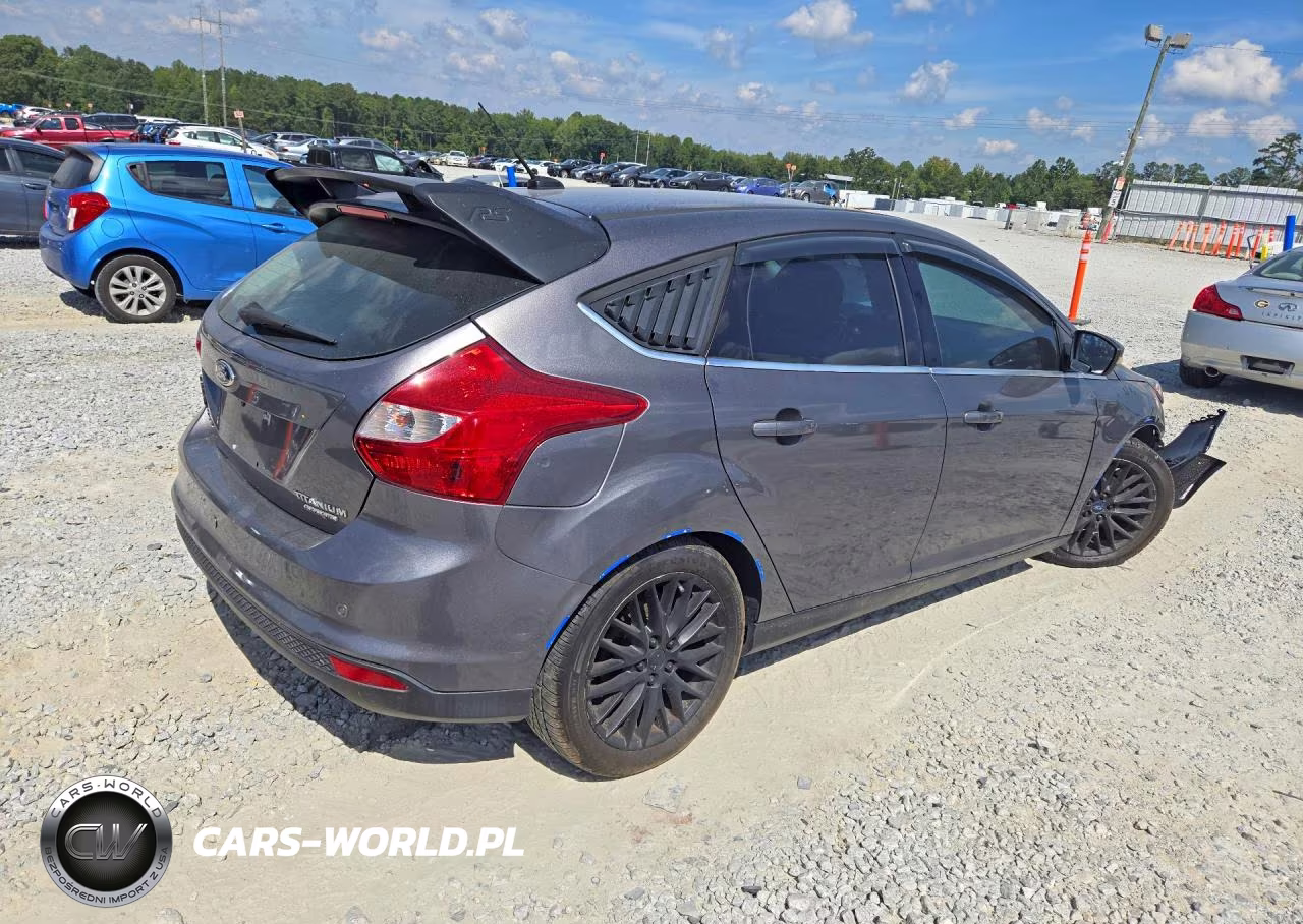 2014 Ford Focus Titanium VIN:1FADP3N29EL204977 - 3