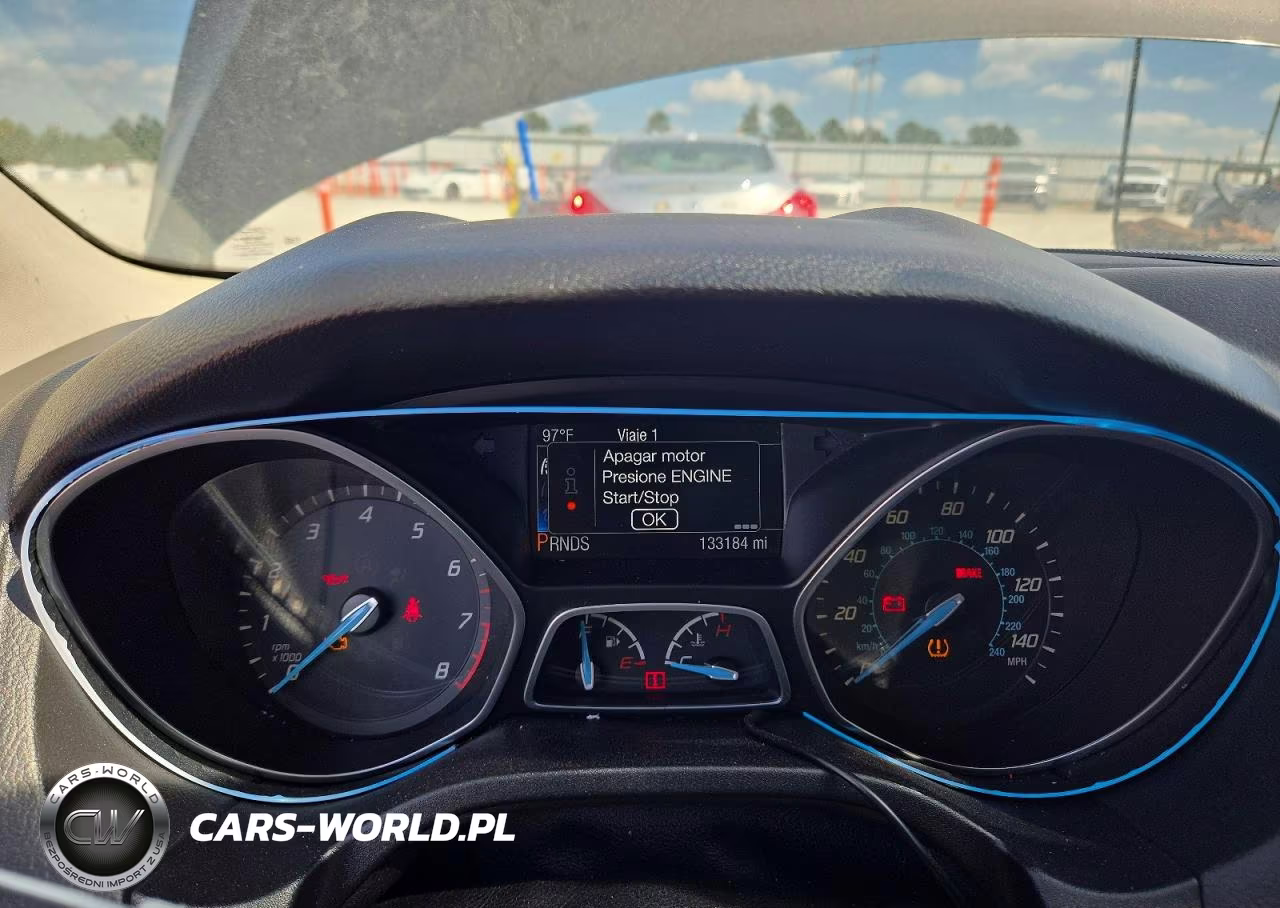 2014 Ford Focus Titanium VIN:1FADP3N29EL204977 - 9