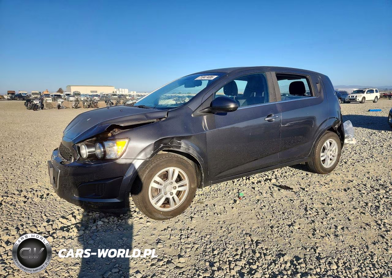 2013 Chevrolet Sonic Lt VIN:1G1JC6SG8D4229574 - 1