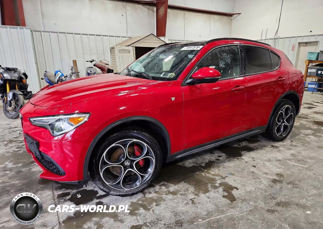 2022 Alfa Romeo Stelvio Ti Awd VIN:ZASPAKBN6N7D26603 - 1